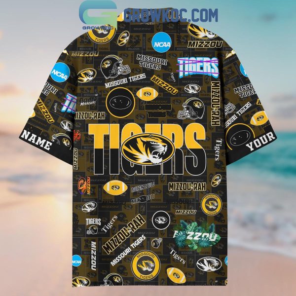 Missouri Tigers Solgan Mizzou Rah True Fan Spirit Personalized Hawaiian Shirts