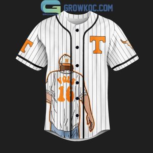 Morgan Wallen Tennessee Volunteers Fan Personalized Baseball Jersey