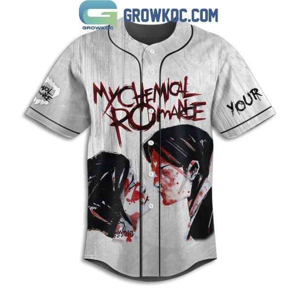 My Chemical Romance I See A Marching Band Personalized Baseball Jersey