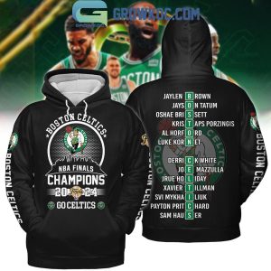 NBA Finals Champions 2024 Boston Celtics Go Celtics Hoodie T Shirt