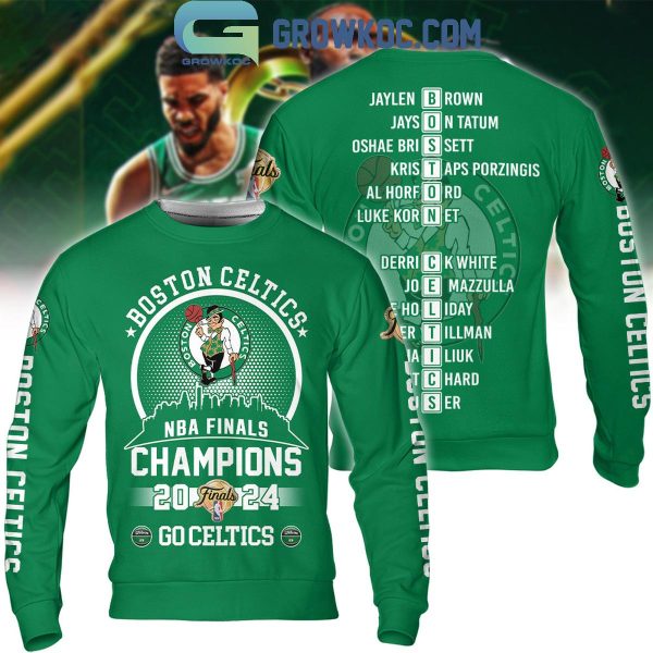 NBA Finals Champions 2024 Boston Celtics Go Celtics Hoodie T Shirt