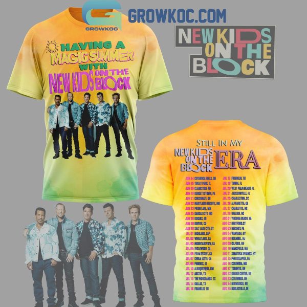 New Kids In The Block Still In My Era 2024 Schedule Hoodie Shirts