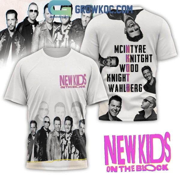 New Kids On The Block McIntyre Knight Wood Knight Wahlberg Fan Hoodie Shirts