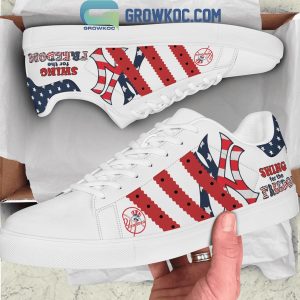 New York Yankees Swing For The Freedom Stan Smith Shoes
