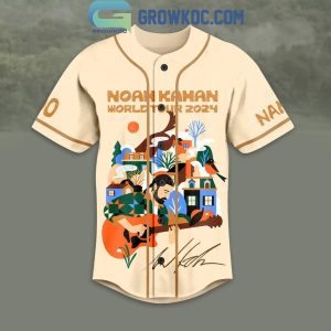 Noah Kahan World Tour 2024 Fan Personalized Baseball Jersey