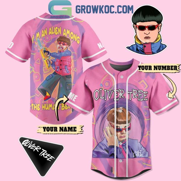 Oliver Tree I’m An Alien Among The Human Personalized Baseball Jersey