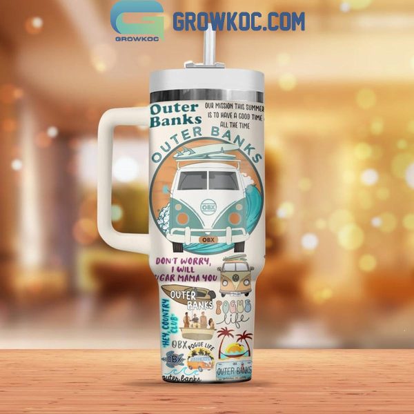 Outer Banks Hey Country Club I Will Sugar Mama You Fan 40oz Tumbler