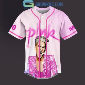 Pink So What Summer Carnival Tour 2024 Schedule Personalized Baseball Jersey