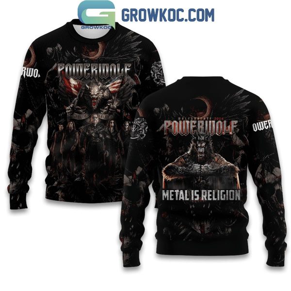 Powerwolf Metal Is Religion Fan Hoodie Shirts