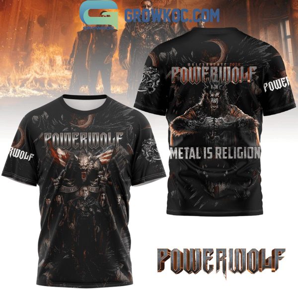 Powerwolf Metal Is Religion Fan Hoodie Shirts