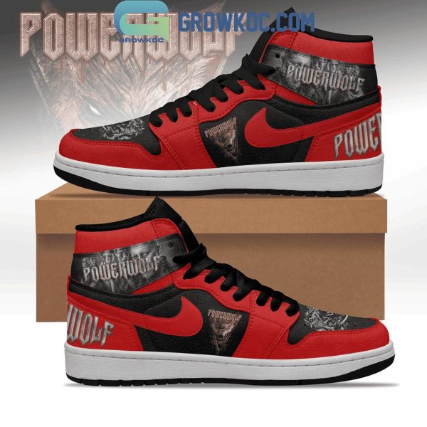 Powerwolf We Drink Your Blood Fan Air Jordan 1 Shoes