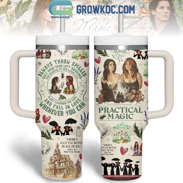 Practical Magic There’s A Little Witch In All Of Us 40oz Tumbler