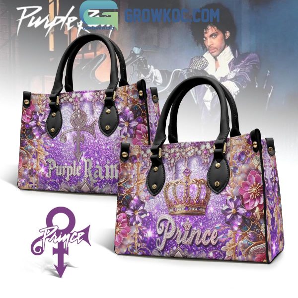 Prince Purple Rain Fan Handbags