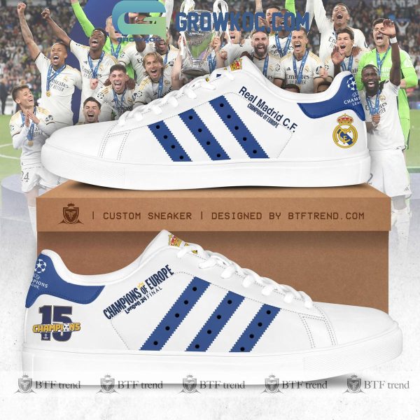 Real Madrid The 15th Champions League Title London 2024 Stan Smith Shoes