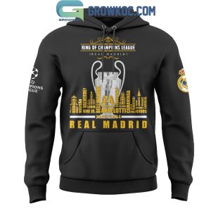 Real Madrid The 15th Champions League Title Players Signature Hoodie Shirts