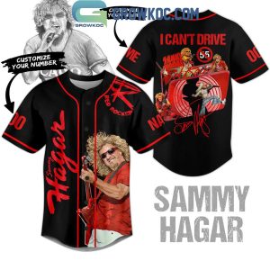 I Can’t Drive Sammy Hagar Fan Rock Hoodie T-Shirt