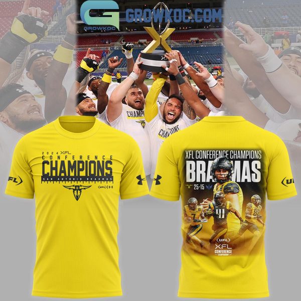 San Antonio Brahmas 2024 XFL Conference Champions Fan Hope Hoodie Shirts