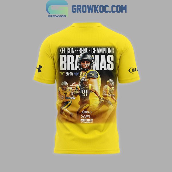 San Antonio Brahmas 2024 XFL Conference Champions Fan Hope Hoodie Shirts
