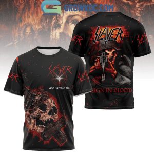 Slayer Reign In Christmas Fleece Pajamas Set