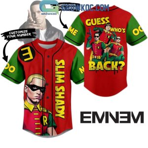 Slim Shady Guess Who’s Back Ronin Eminem Personalized Baseball Jersey