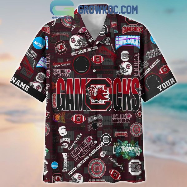 South Carolina Gamecocks Solgan Fighting Gamecocks True Fan Spirit Personalized Hawaiian Shirts