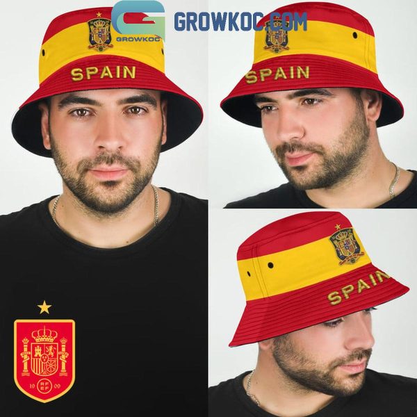 Spain Football Team UEFA Euro 2024 Fan Bucket Hat