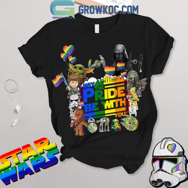 Star Wars May The Pride Be With You T-Shirt Shorts Pants