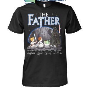 Star Wars The Father Darth Vader Luke Skywalkers Leia Yoda T-Shirt
