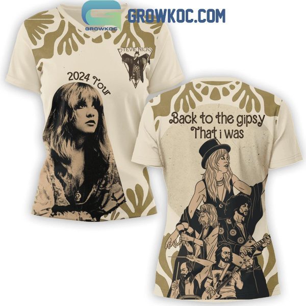 Stevie Nicks 2024 Tour Back To The Gypsy That I Was Fan Hoodie Shirts