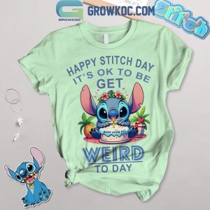 Stitch It’s Okay To Get Weird Today T-Shirt Shorts Pants