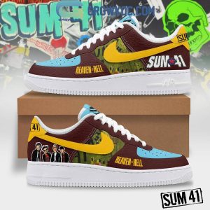 Sum 41 Heaven Hell Fan Air Force 1 Shoes