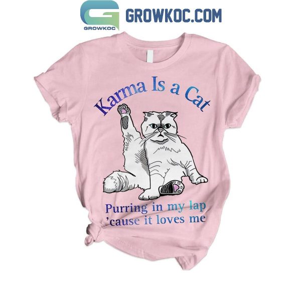Taylor Swift Karma Is A Cat Purring In My Lap T-Shirt Shorts Pants