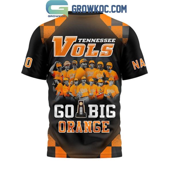 Tennessee Vols World Series Champs 2024 Go Big Orange Personalized Hoodie Shirts