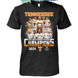 Tennessee Volunteers Baseball NCAA Men National Champions 2024 T-Shirt