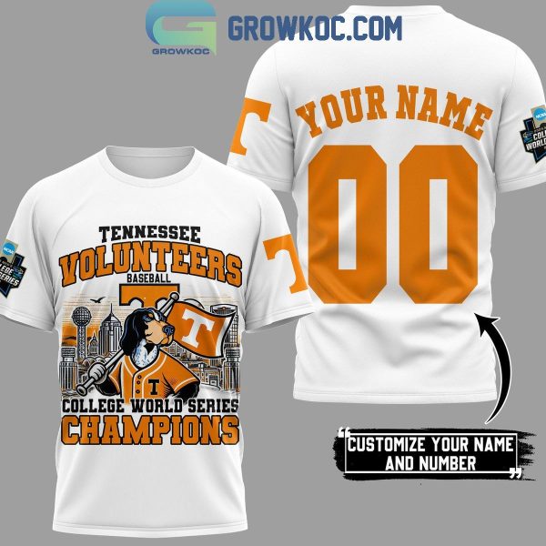 Tennessee Volunteers Baseball World Series Champs 2024 Personalized Hoodie Shirts
