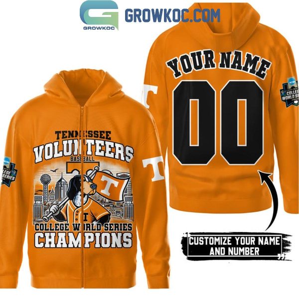 Tennessee Volunteers Baseball World Series Champs 2024 Personalized Hoodie Shirts