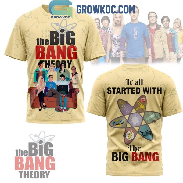 The Big Bang Theory It’s All Started With The Big Bang Hoodie Shirts