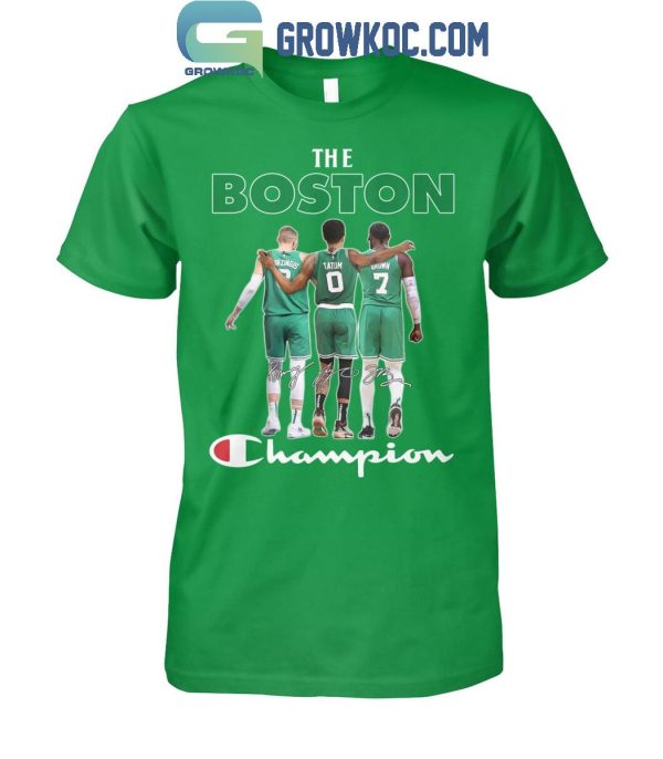 The Boston Basketball Team Boston Celtics Champion T-Shirt