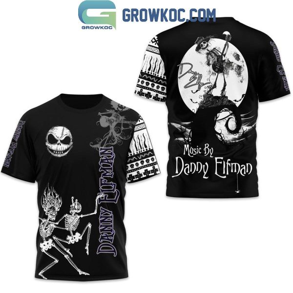 The Nightmare Before Christmas Music By Danny Fifman Hoodie Shirts