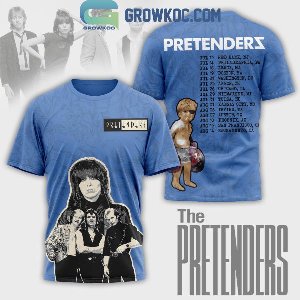 The Pretenders Tour 2024 Detailed Schedule Hoodie Shirts