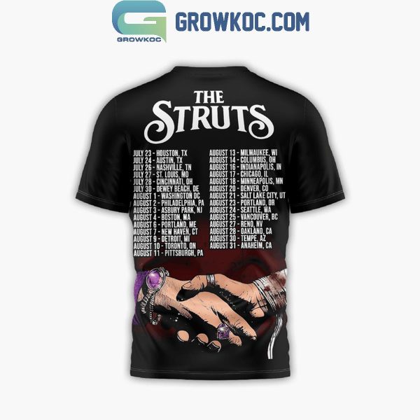 The Struts Tour 2024 Schedule Fan Hoodie T-Shirt
