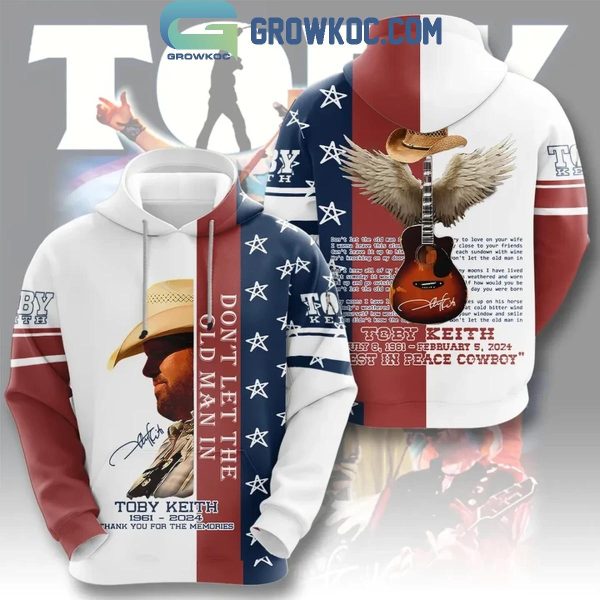 Toby Keith 1961-2024 Rest In Peace And Thank You For The Memories Hoodie Shirts