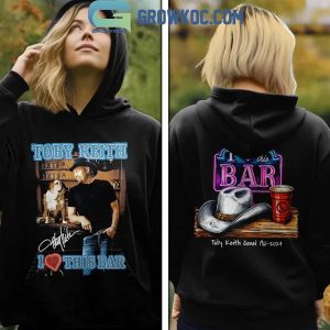 Toby Keith I Love This Bar Forever 1961-2024 Hoodie Shirts