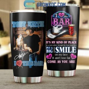 Toby Keith I Love This Bar Forever 1961-2024 Tumbler