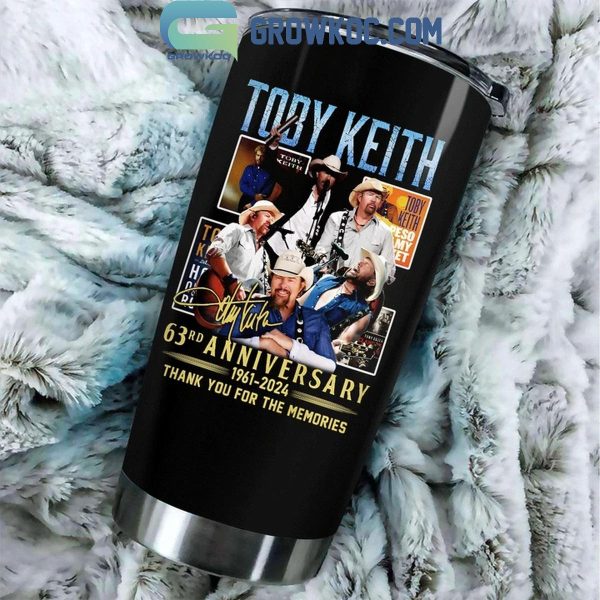 Toby Keith Proceed To Party 63rd Anniversary 1961-2024 Tumbler