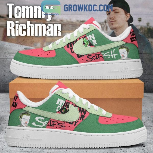 Tommy Richman Selfish Fan Air Force 1 Shoes