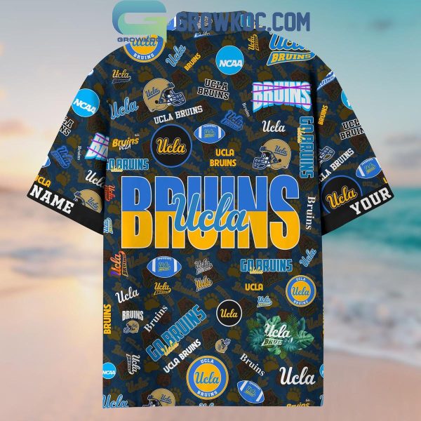 UCLA Bruins Solgan Go Bruins True Fan Spirit Personalized Hawaiian Shirts