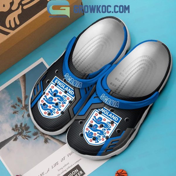 UEFA Euro 2024 England National Football Personalized Crocs Clogs