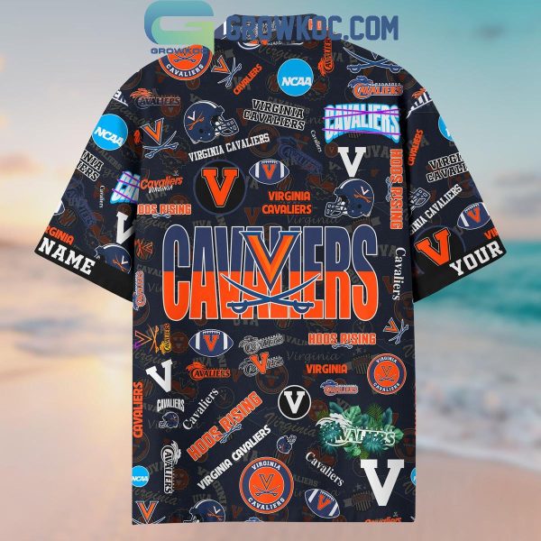 Virginia Cavaliers Solgan Hoos Rising True Fan Spirit Personalized Hawaiian Shirts