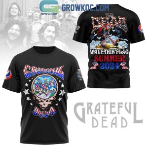 Wave This Flag Summer 2024 Election Grateful Dead Hoodie Shirts